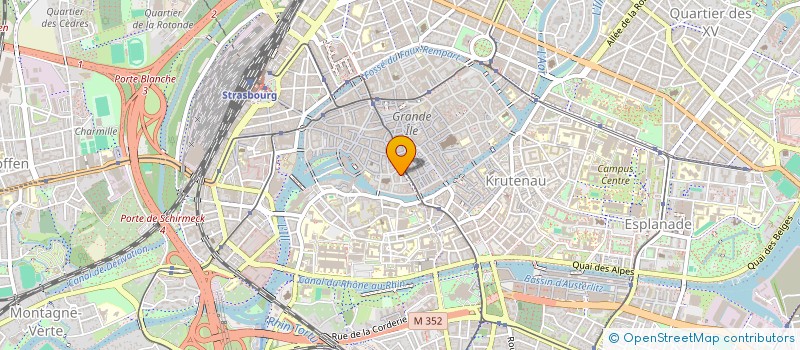 localisation de l'entreprise MADAME PAULINE BLANC à STRASBOURG