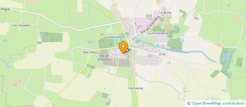 localisation de l'entreprise MADAME PAULINE BLANCHARD  ERDRE-EN-ANJOU