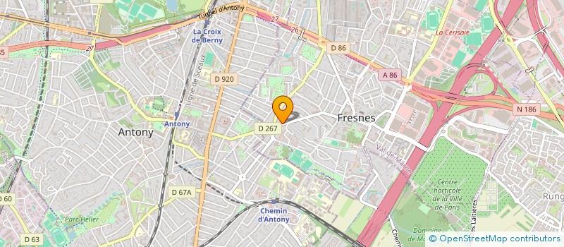 localisation de l'entreprise MADAME PAULINE BLIN  FRESNES