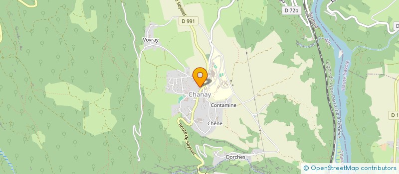 localisation de l'entreprise MADAME PAULINE BLONDEL  CHANAY