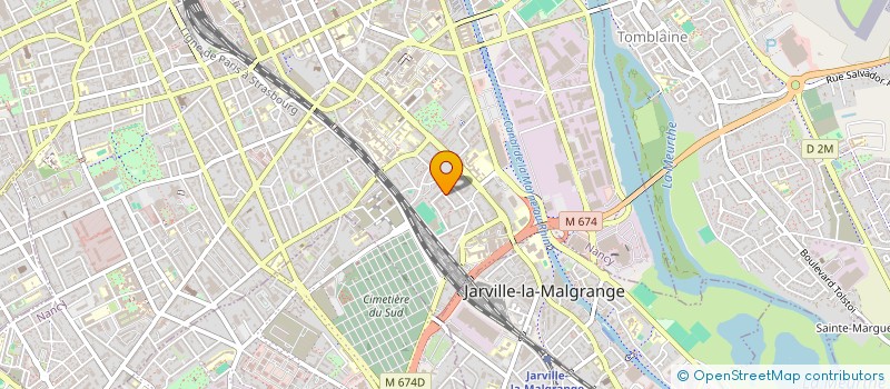 localisation de l'entreprise MADAME PAULINE BLOUET  NANCY