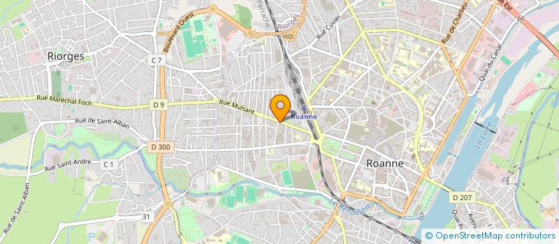 localisation de l'entreprise MADAME PAULINE BOCHARD  ROANNE