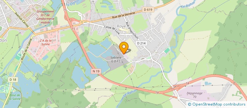 localisation de l'entreprise MADAME PAULINE BOIS  LYOFFANS