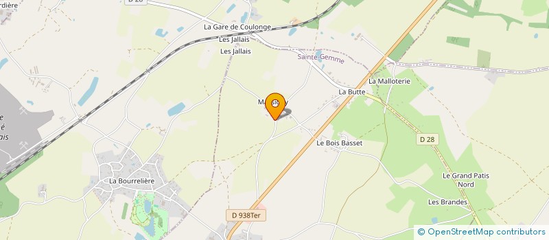 localisation de l'entreprise MADAME PAULINE BOISSON  SAINTE-GEMME