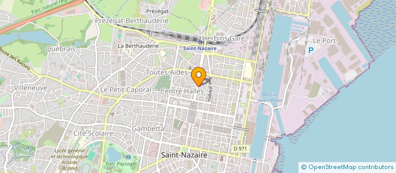 localisation de l'entreprise MADAME PAULINE BONNOD  TRIGNAC