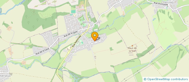 localisation de l'entreprise MADAME PAULINE BONTEMPS  LOUVIGNY