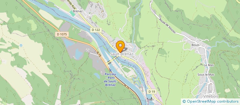 localisation de l'entreprise MADAME PAULINE BORDES  SAULT-BRENAZ
