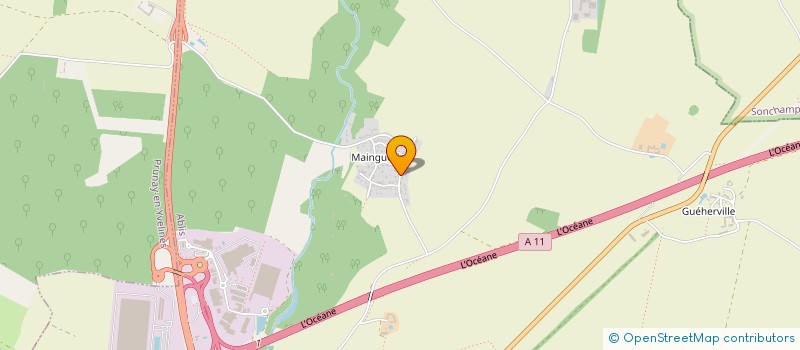 localisation de l'entreprise MADAME PAULINE BORTOT  ABLIS