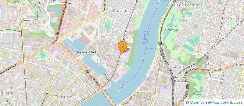 localisation de l'entreprise MADAME PAULINE BOST  BORDEAUX