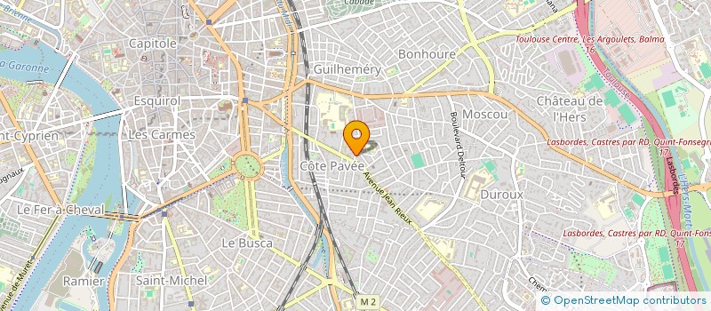 localisation de l'entreprise MADAME PAULINE BOUCHER à TOULOUSE