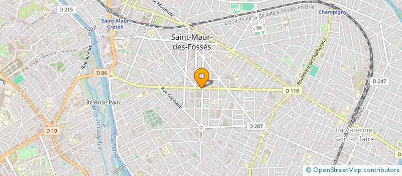 localisation de l'entreprise MADAME PAULINE BOUCKAERT à SAINT-MAUR-DES-FOSSES