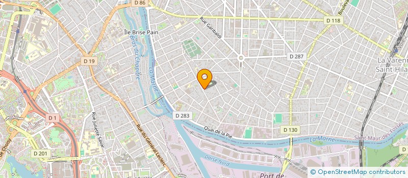 localisation de l'entreprise MADAME PAULINE BOUQUET à SAINT-MAUR-DES-FOSSES