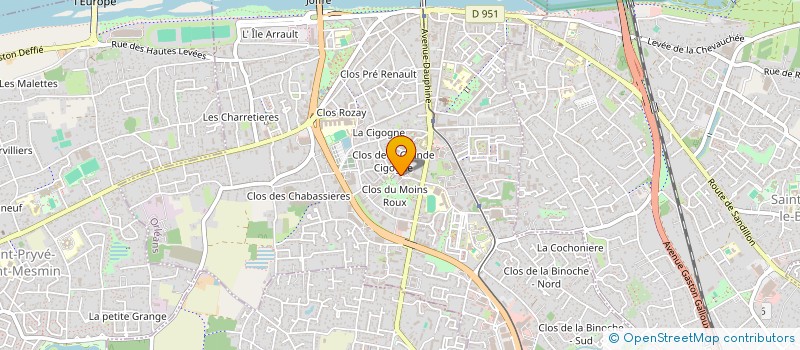 localisation de l'entreprise MADAME PAULINE BOUREL à ORLEANS