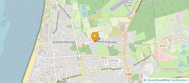 localisation de l'entreprise MADAME PAULINE BOURGAIN à BERCK