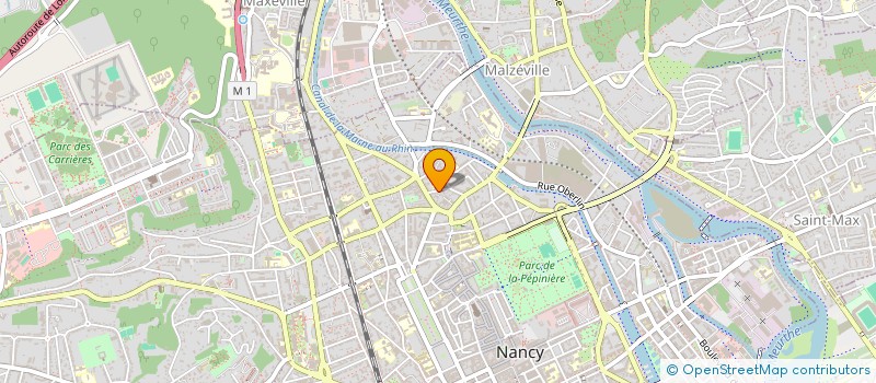 localisation de l'entreprise MADAME PAULINE BOURGEOIS  NANCY