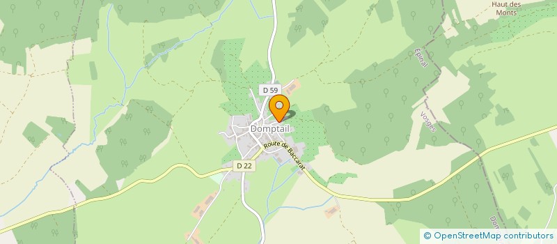 localisation de l'entreprise MADAME PAULINE BOUSSELIN à DOMPTAIL