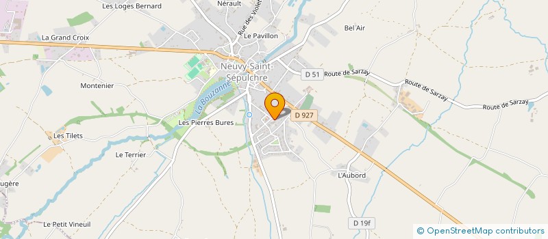 localisation de l'entreprise MADAME PAULINE BOUTILLON à NEUVY-SAINT-SEPULCHRE