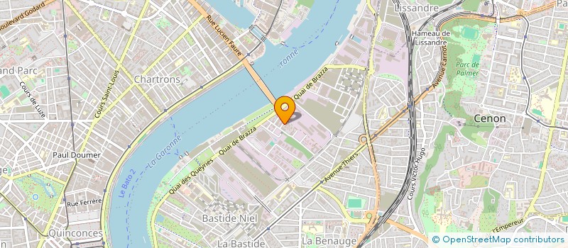 localisation de l'entreprise MADAME PAULINE BOUYSSOU  BORDEAUX