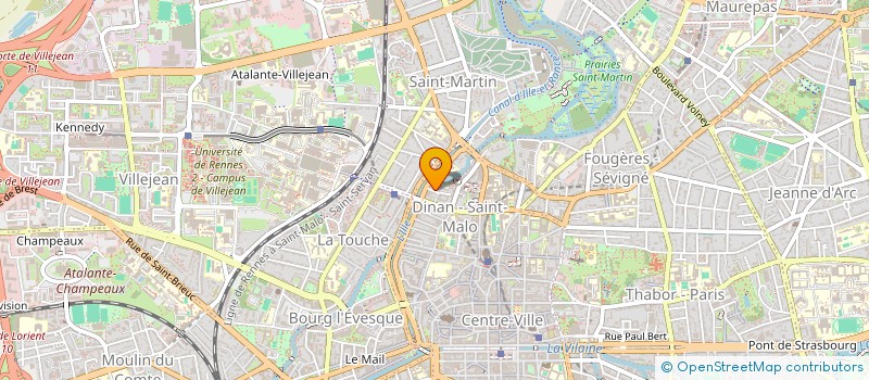 localisation de l'entreprise MADAME PAULINE BOYER  RENNES