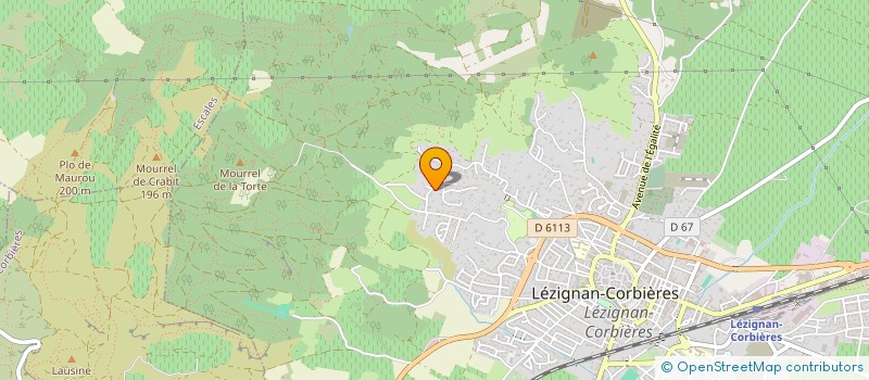 localisation de l'entreprise MADAME PAULINE BOYER à LEZIGNAN-CORBIERES