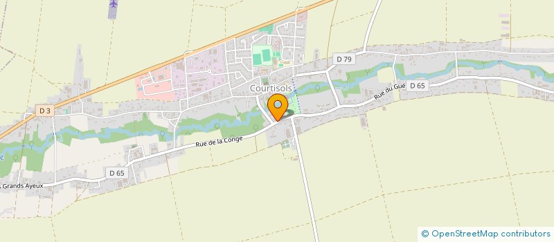 localisation de l'entreprise MADAME PAULINE BRACHET  COURTISOLS