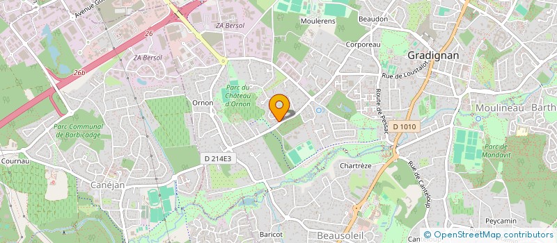 localisation de l'entreprise MADAME PAULINE BRANCHEREAU  PARIS