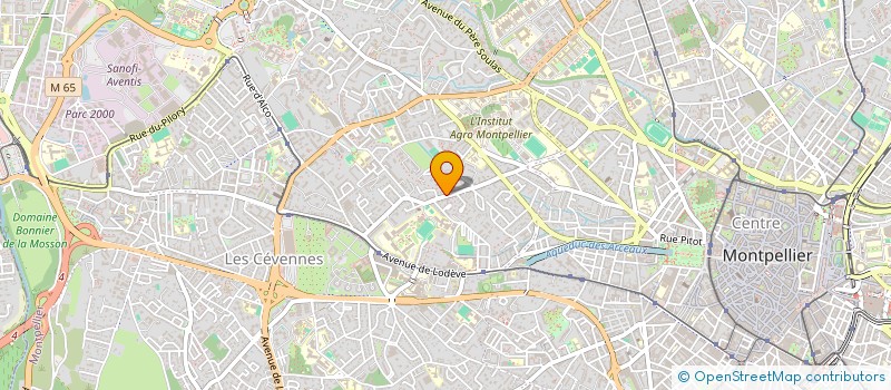 localisation de l'entreprise MADAME PAULINE BREMOND à MONTPELLIER