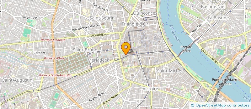 localisation de l'entreprise MADAME PAULINE BRESSOLLES  BORDEAUX