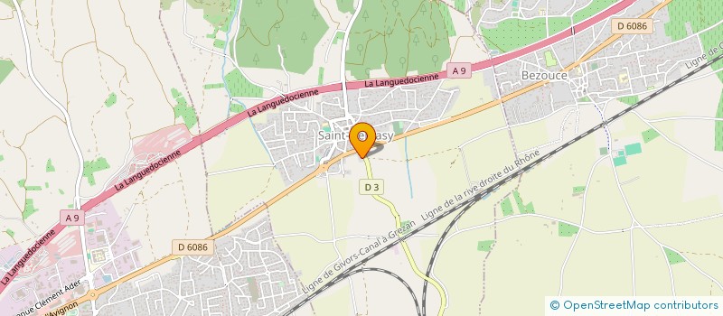 localisation de l'entreprise MADAME PAULINE BRETON  SAINT-GERVASY