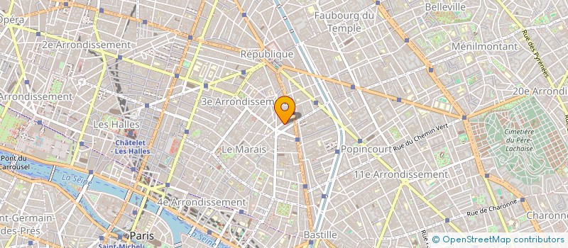 localisation de l'entreprise MADAME PAULINE BRICHANT  PARIS