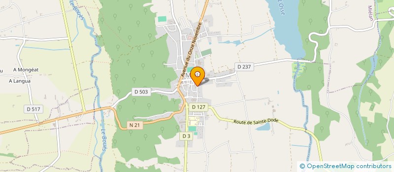 localisation de l'entreprise MADAME PAULINE BRIFFON  MIELAN