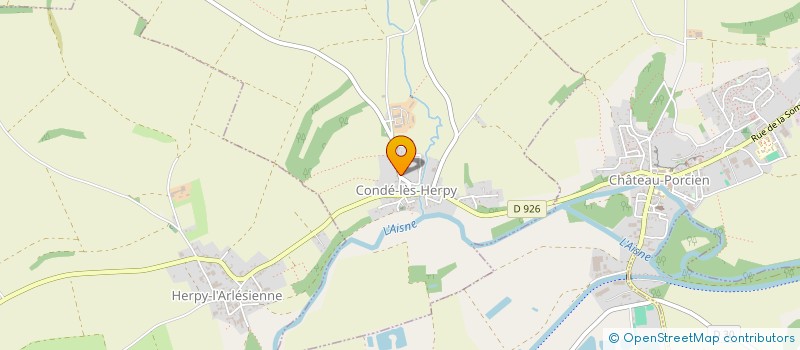 localisation de l'entreprise MADAME PAULINE BRIMONT  CONDE-LES-HERPY