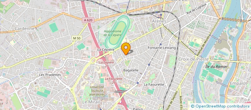 localisation de l'entreprise MADAME PAULINE BROTHIER à TOULOUSE