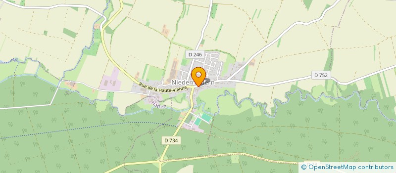 localisation de l'entreprise MADAME PAULINE BRUCKMANN  NIEDERRDERN