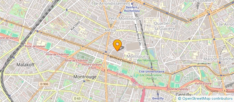 localisation de l'entreprise MADAME PAULINE BRUNEL  PARIS