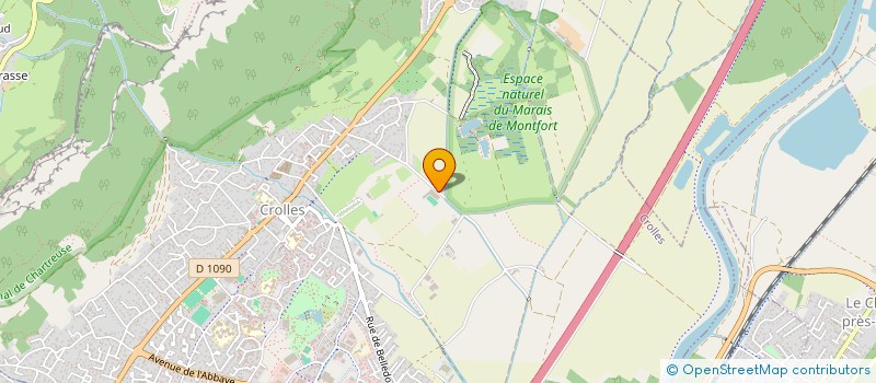 localisation de l'entreprise MADAME PAULINE BRUNET MANQUAT  CROLLES