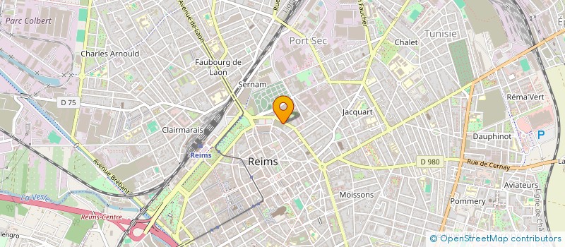 localisation de l'entreprise MADAME PAULINE BUQUAND à REIMS