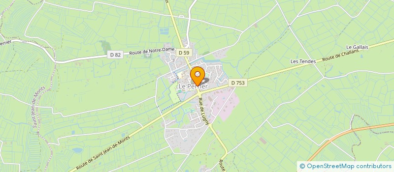 localisation de l'entreprise MADAME PAULINE BURGAUD  LE PERRIER