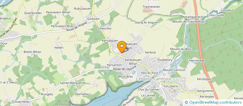 localisation de l'entreprise MADAME PAULINE BUZARE à HOPITAL-CAMFROUT