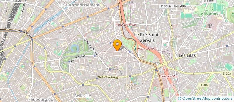 localisation de l'entreprise MADAME PAULINE CABANES  PARIS