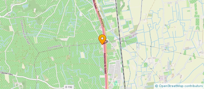 localisation de l'entreprise MADAME PAULINE CADOT  BEDARRIDES