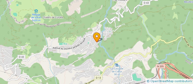 localisation de l'entreprise MADAME PAULINE CALANDOT  PASSY