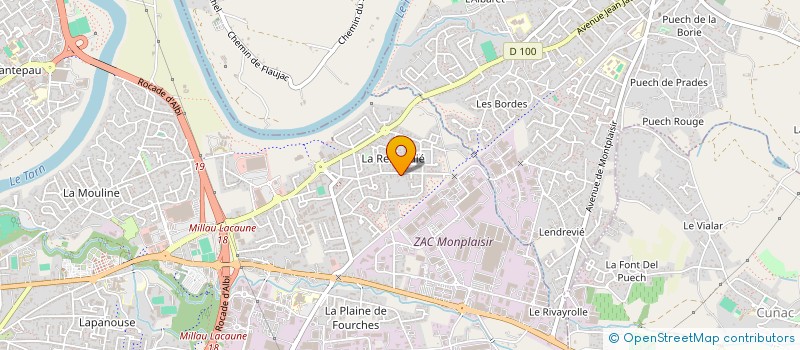 localisation de l'entreprise MADAME PAULINE CALLENS à ALBI