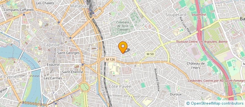 localisation de l'entreprise MADAME PAULINE CAMPAGNOLLE à TOULOUSE
