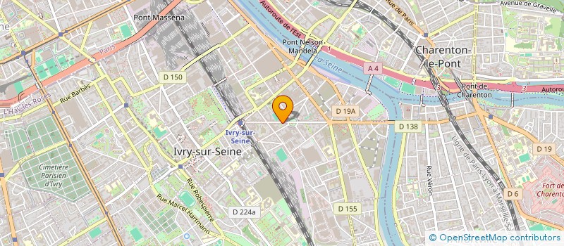 localisation de l'entreprise MADAME PAULINE CAPAINE  IVRY-SUR-SEINE