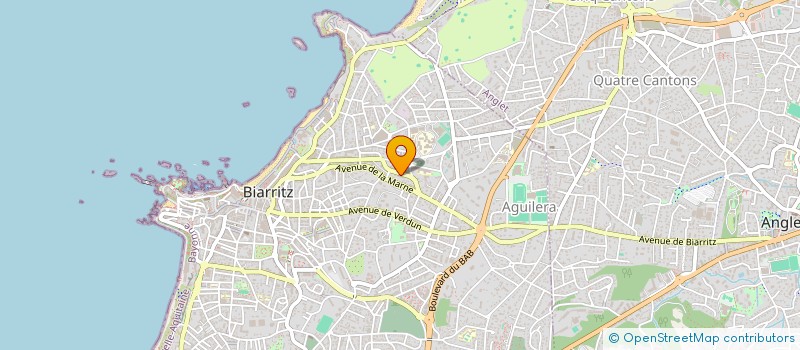 localisation de l'entreprise MADAME PAULINE CAPEL à BIARRITZ
