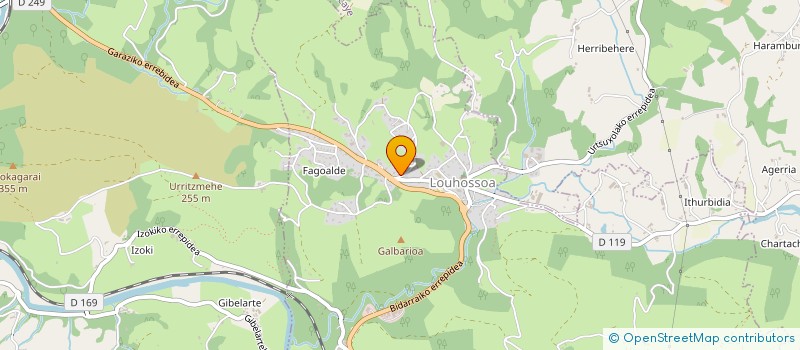 localisation de l'entreprise MADAME PAULINE CAPLANE  LOUHOSSOA