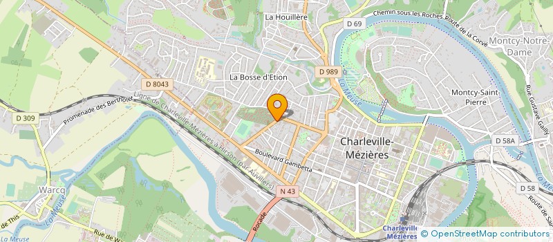 localisation de l'entreprise MADAME PAULINE CAPPE à CHARLEVILLE-MEZIERES