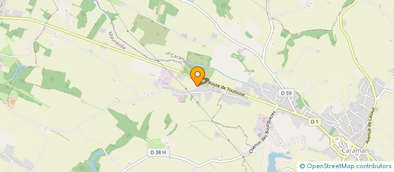 localisation de l'entreprise MADAME PAULINE CARBOU  MAUREVILLE