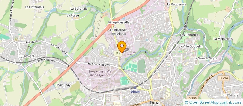 localisation de l'entreprise MADAME PAULINE CAREL  TADEN